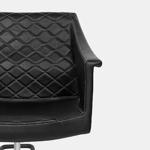 Alternative view of Concorde Black Hydraulic Styling Chair