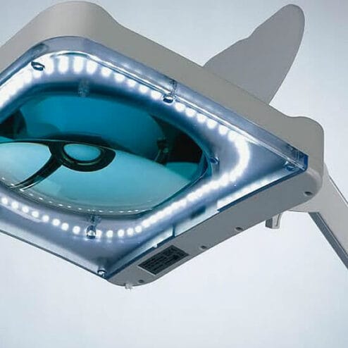 Direct Salon Furniture Square LED Magnify Lamp