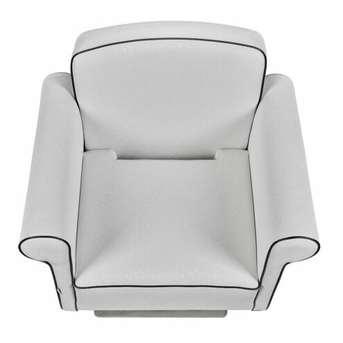 Ayala Art Deco Hydraulic Styling Chair