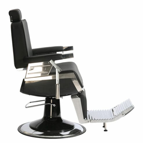 Alternative view of Ayala Dark Black Barbers Chair