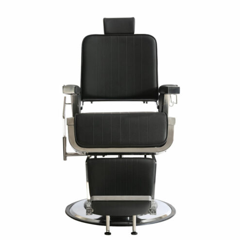 Ayala Dark Black Barbers Chair
