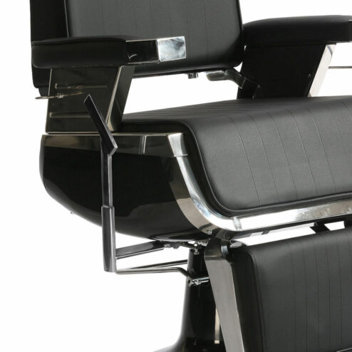 Ayala Dark Black Barbers Chair