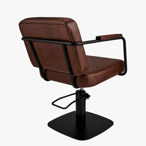 Ayala Enzo Brown Hydraulic Styling Chair