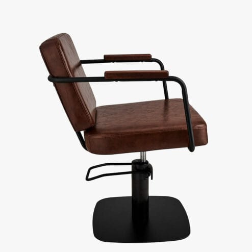 Ayala Enzo Brown Hydraulic Styling Chair