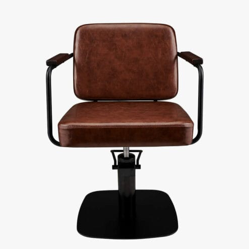 Ayala Enzo Brown Hydraulic Styling Chair