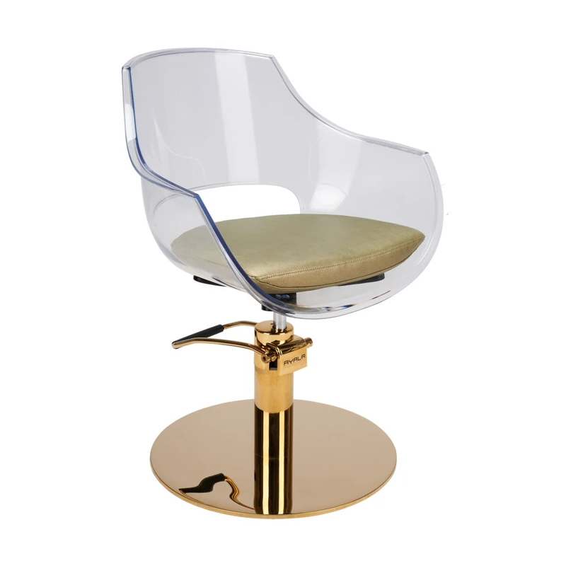 Ayala Ghost Hydraulic Styling Chair - Image 5