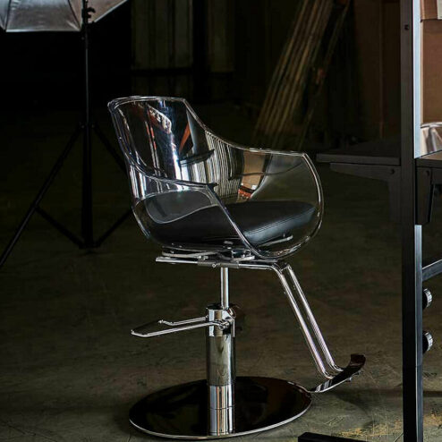 Ayala Ghost Hydraulic Styling Chair