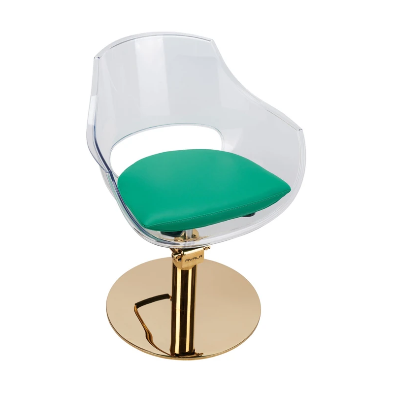 Ayala Ghost Hydraulic Styling Chair - Image 4