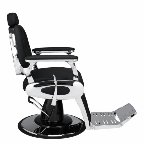 Ayala Lion Black Barbers Chair