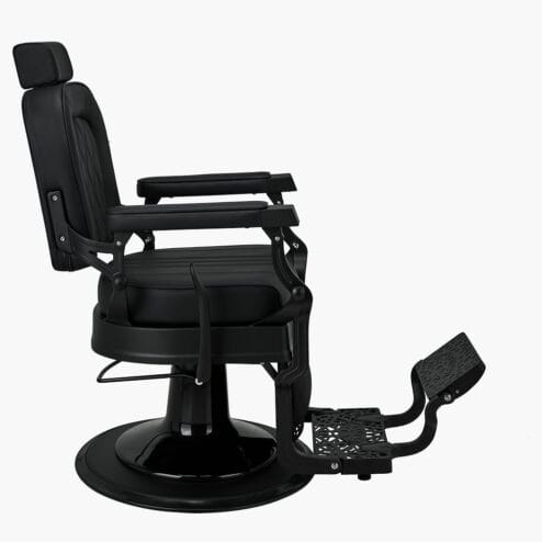 Ayala Louis Black Barbers Chair