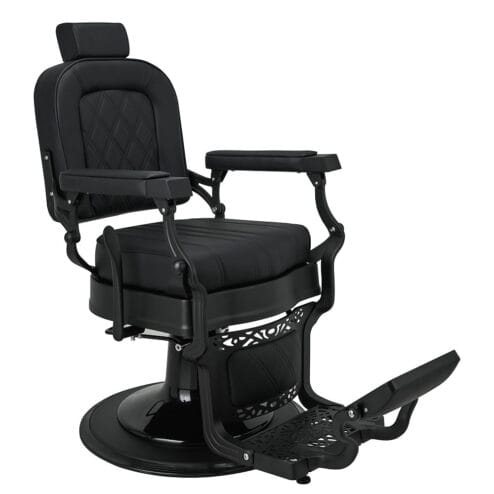 Ayala Louis Black Barbers Chair
