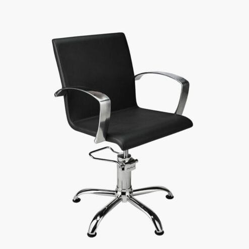 Ayala Partner Black Hydraulic Styling Chair