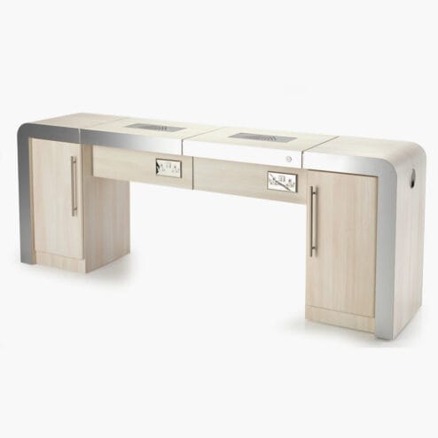 REM Concorde Nail Station 2 Position With Storage