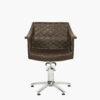Concorde Brown Hydraulic Styling Chair