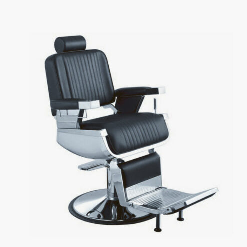 Crewe Kensington Barbers Black Chair