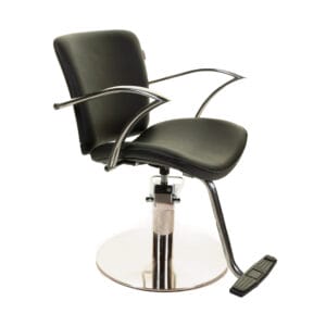 Crewe Orlando Bermuda Hydraulic Styling Chair Disc Base with footrst