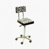 Crewe Orlando Zebra Therapist Stool