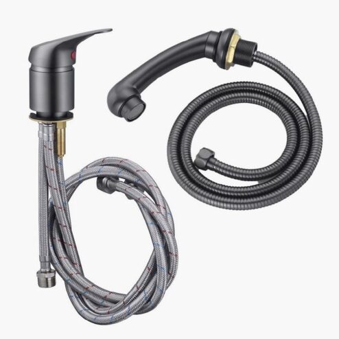 DSF Grey Mixer Tap Set