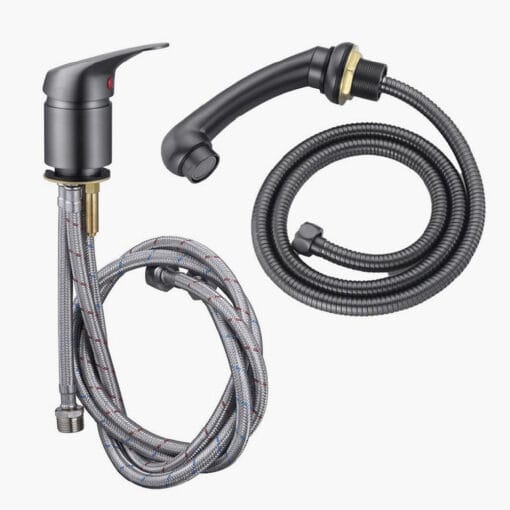DSF Grey Mixer Tap Set