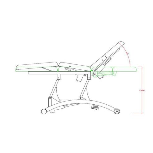 Direct Salon Furniture Luxury 3 Motor Spa Couch (PMD-RAYONG)