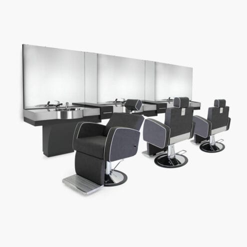 REM Aviator Barbers Furniture Package