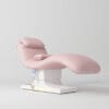 SkinMate Edge Beauty Bed in Blush Pink