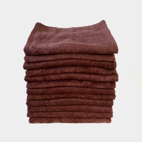 Feel For Hair Chocolate Suede Hairdressing Towels