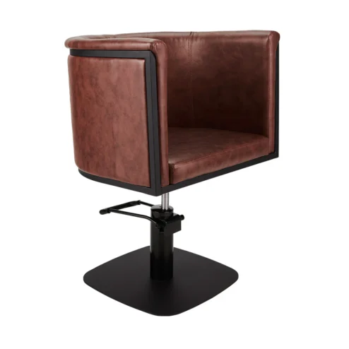 Alternative view of Ayala Gio Brown Hydraulic Styling Chair