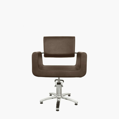Garonne Brown Hydraulic Styling Chair