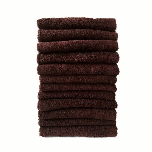 HT Gaddam Bitter Chocolate Salon Towels Pack 12