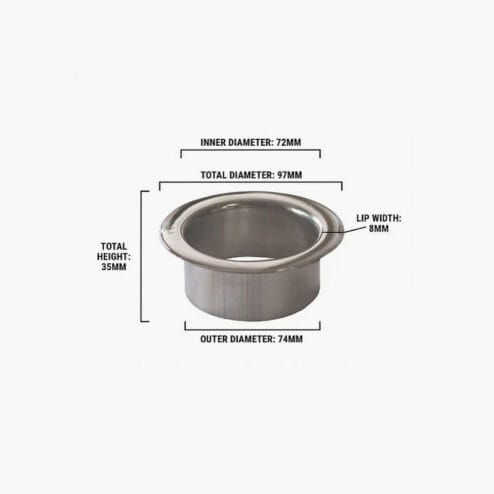 Alternative view of Kodo Styling Unit Worktop Chrome Holder