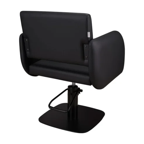Ayala Levante Hydraulic Styling Chair in Black back view