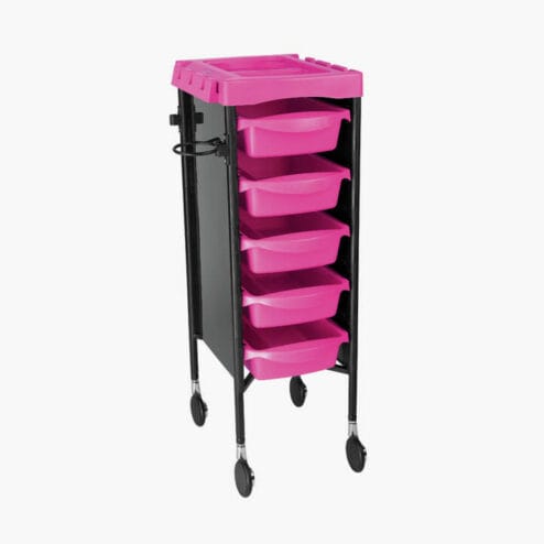 Milano Trolley White and Pink