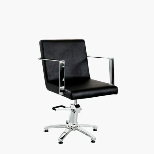 Meuse Black Hydraulic Styling Chair