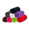 Microfibre Towels Pack 12 showing all the available colours