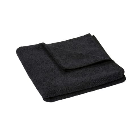 Microfibre towel pack 12 Black