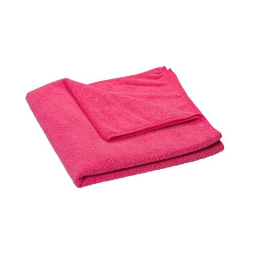 Microfibre towel pack 12 Hot Pink