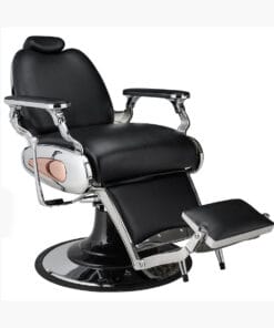 Mila Tiger Standard Black Barbers Chair