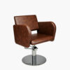 Mila Zara Styling Chair in Premium Fabric