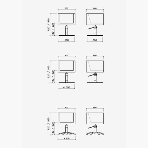 Nelson Mobilier Cube Styling Chair