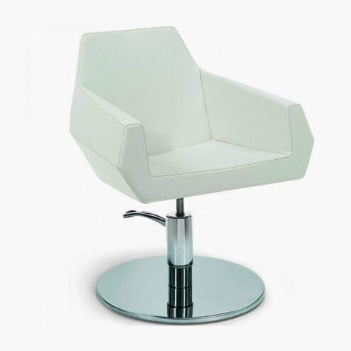 Nelson Mobilier Diamant Hydraulic Styling Chair Round Base