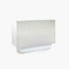Nelson Mobilier Fluctus Reception Desk Blanc