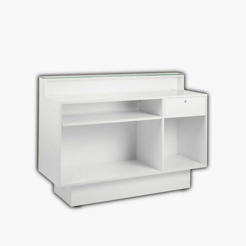 Nelson Mobilier Fluctus Reception Desk Noir