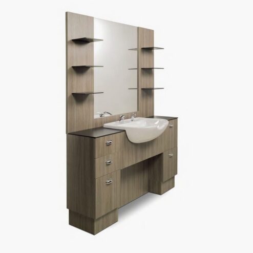 Nelson Mobilier Manservice Barbers Unit