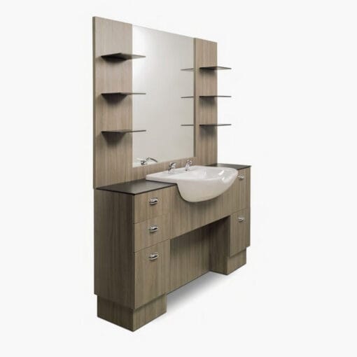 Nelson Mobilier Manservice Barbers Unit