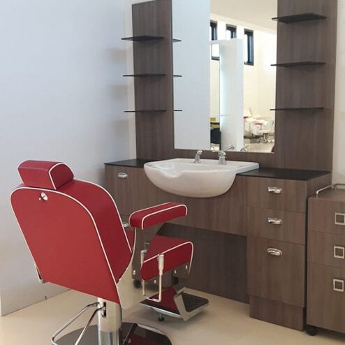 Nelson Mobilier Manservice Barbers Unit