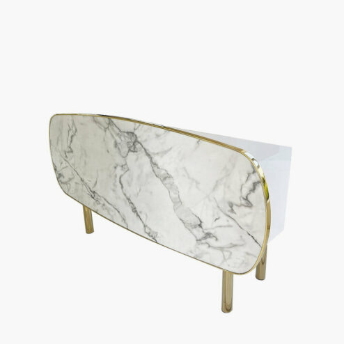 Nelson Mobilier Ovalis Reception Desk