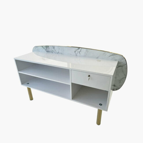 Nelson Mobilier Ovalis Reception Desk
