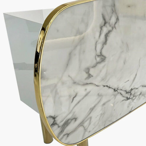 Nelson Mobilier Ovalis Reception Desk