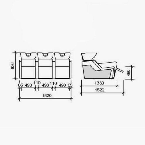 Nelson Mobilier Topwash Wood 3 Position Washpoint